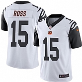 Nike Men & Women & Youth Bengals 15 John Ross White Color Rush Limited Jersey,baseball caps,new era cap wholesale,wholesale hats